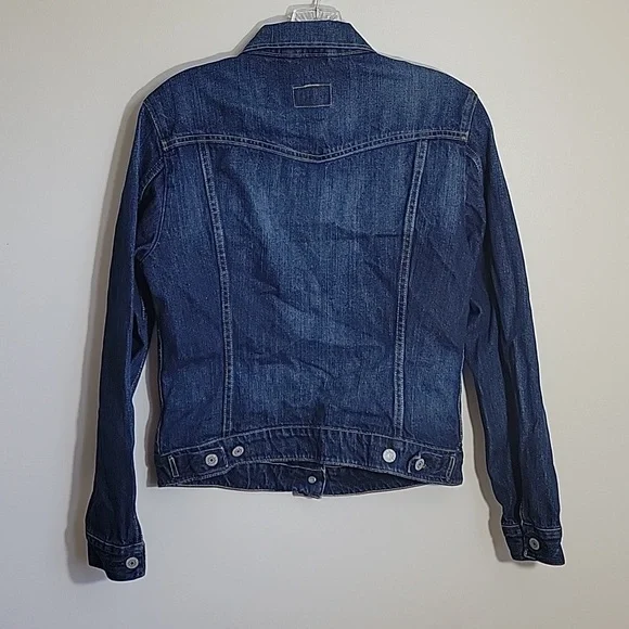 Levi's Denim Jean Trucker Jacket - Size Small - Picture 7 of 14